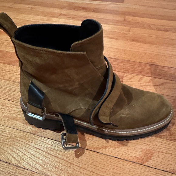 Freda Salvador ATHENA Brown Suede Boots - Picture 4 of 8